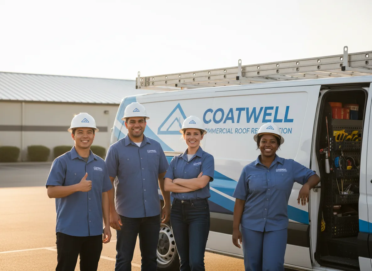 Commercial roof coating company in Stevensville, MD